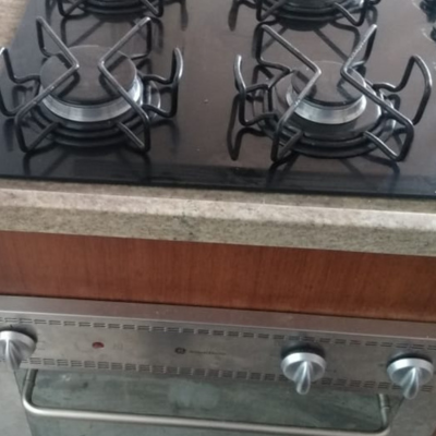 conversão de cooktop